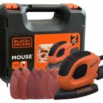 Black & Decker BEW230K 55 Watt Mouse Çok Amaçlı Zımpara
