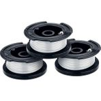Black & Decker Black+Decker Black And Decker AF-100-3ZP 9,12 M 0,24 cm Çizgi Şerit Düzeltici Yedek Makara, 3'lü Paket - 3 Adet - Siyah
