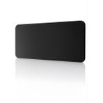 Black Deer 8 Farklı Model Dikişli Kenar 90X40 cm Dijital Oyuncu Gaming Mouse Pad - Siyah - Gri
