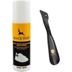 Black Deer Beyaz Ayakkabı Deri Kumaş Boyası,Sneaker Beyaz Ayakkabı Temizleyici,Ayakkabı Çekeceği 75 ml