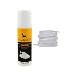 Black Deer Beyaz Ayakkabı Deri Kumaş Boyası,Sneaker Beyaz Ayakkabı Temizleyici,Beyaz Bağcık 75 ml