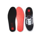 Black Deer Hyper Boost Technology X45 Soft Comfort Siyah-Kırmızı Rahat Topuk Dikeni Günlük Kullanım ve İş Hayatı Spor Fitness Yürüyüş Koşu Erkek ve Kadın Ortopedik İç Tabanlık (38, Siyah-Kırmızı)