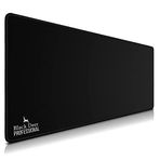 Black Deer Oyuncu Gamer Mouse Pad,Fare altlığı,Kenar Dikişli Mouse Pad,Kaymaz Taban,Ofis Tipi Mouse Pad,Pürüzsüz Yüzey,Çalışma Masası Altlığı (70x30 L)