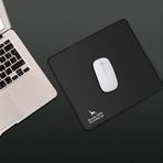 Black Deer Oyuncu Mouse Pad, Fare Altlığı, Kenar Dikişli, Kaymaz Taban, Ofis Tipi, Pürüzsüz Yüzey, Çalışma Masası Altlığı (30x25 S)