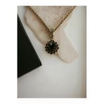 Black Diamond Kristal Taşlı Güneş Figür Kolye