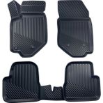 Black Gold Honda Civic 3D Havuzlu Paspas 2007-2012 Kauçuk Deluxe - Siyah