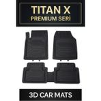 Black Gold Hyundai Accent Era 2006-2012 3D Havuzlu Oto Paspas Titan x - Siyah