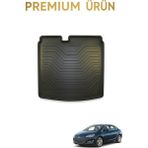 Black Gold Opel Astra J Sedan 2010–2018 Uyumlu 3D Bagaj Havuzu Premium - Siyah