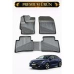 Black Gold Toyota Corolla 2019+ Uyumlu 3D Havuzlu Oto Paspas TPE Kauçuk Kaymaz Klipsli Tam Uyumlu