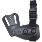 Black Grips Polimer Alçak Taşıma Bacak Kılıfı Aparatı - Siyah