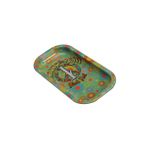 Black Leaf Mixing Tray Smoking | Metal Karıştırma Noktası | Yapı Altlığı 206 x 105 x 18 mm | Yapı için Metal Tepsi