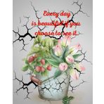 Black marble notebook with beautiful flower pot: For students and schools Suitable for women and men Office staff Teenagers, women, men, 8.5x11, 100 pages.