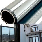 Black Master Aynalı Cam Filmi 90 cm PVC Malzeme ile Güneş Işınlarına Karşı Koruma Sağlar - 3 metre