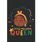 Black Melanin Nice for Birthday Girl and School Quote: Wide Ruled Line Paper, Lined Notebook Journal with 6x9 inches, 110 Pages for Work, School and College Supplies