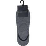 Black On Black Antrasit Melanj Erkek Babet Çorabı YMR002 - Standart