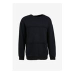 Black On Black B3WM-SWT71 Bisiklet Yaka Yıkamalı Mavi Mor Erkek Sweatshirt