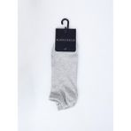 Black On Black Gri Melanj Erkek Patik Çorap MHL004 - Standart