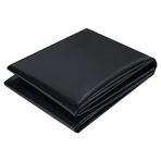 Black Pond Liner 0.12mm HDPE Gölet Gömlekleri Balık Havuzları Akışı Çeşmesi Su Bahçesi, Esnek Membran Kolay Kesim UV Dayanıklı Gölet Astar Filmi 1.5x2m 3x5m 5x6m 10x10m 6x8m (Boyut: 2x20m
