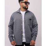 Black Premium Kapitone Unisex Gömlek Ceket