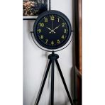 Black Prime Gold Rakamlı Tripod Ayaklı Saat Vitrin