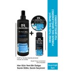 Black Red 3'lü Set Saç Deniz Tuzu Spreyi - Sea Salt Wax Pomade - Toz Şekillendirici