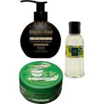 Black & Red Black & Red Soyulabilir Siyah Yüz Maskesi Arındırıcı 250 ml - Killi Yüz Maskesi Aloe Vera 400GR