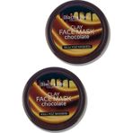 Black Red Collection Killi Yüz Maskesi [Çikolatalı] 400 gr - 2'li Set