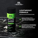 Black & Red Saç Şekillendirici Toz Wax Hacimli Yarı Mat Görünüm - Semi Toz Wax - 20G