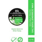 Black & Red Sea Salt Paste 120 ml Saç Şekillendirici Mat Doğal Görünüm Orta Sertlik Wax