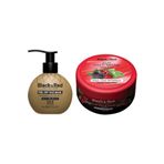 Black Red Siyah Nokta Karşı Soyulabilir Gold Yüz Maskesi 250 ml ve Killi Yüz Maskesi 400GR