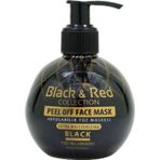 Black & Red Slikonlu Yüz Maskesi Siyah 250 Ml