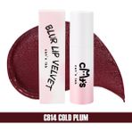 Black Rouge Kadife Yapılı Mat Ve Pigmentli Kalıcı Tint Ruj ve Allık CB14 Cold Plum (Koyu Bordo) - 2.3 gr