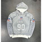 Black Sokak Gri Draft Baskılı Oversize Erkek Kapuşonlu Sweatshirt
