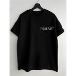 Black Sokak Unisex Siyah Ön Travıs Scott Baskılı Oversize Bisiklet Yaka Tshirt