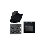 Black Still Button 3'lü Ankastre Set
