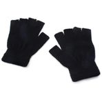 Black Sugar Siyah Şeker Çift Üniseks Parmaksız Eldiven Polyester Yün Esnek Ağır Hizmet Yarım Parmak Kafatası Gotik Punk Rock Goth Siyah Sıcak Korsan Kafatası İskelet Çocuk Yetişkin, Siyah, Tek Beden