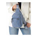 BLACK Unisex çapraz ayarlanabilir su geçirmez çanta badybag Mavi Standart