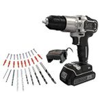 Black ve Decker Black ve decker 18v Darbeli Vidalama Elektrikli Matkap - Bdchd18sc1k-qw - Tek Akülü