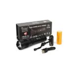 Black Watton PM10-TG Şarj Edilebilir 3000 Lümen Led El Feneri