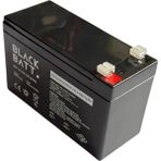 BlackBatt Şarjlı Ilaçlama Aküsü, 12V - 7AH, Yüksek Kalite ! (Oyuncak Akülü Araba uyumludur) - 0 - Siyah