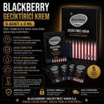Blackberry Geciktirici Krem 5 Adet 3 ml - 1 Adet