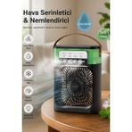 Blackbird Game Center Blic BWFN10 Siyah Sulu Fan Masa Üstü Mini Klima Vantilatör Nemlendiricili Soğutucu Fan 600ML