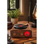 Blackbird Game Center Meier MD-1217BT Kahverengi Nostaljik Görünümlü Bluetooth Hoparlör ve 3 Bantlı Şarjlı Radyo