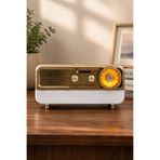 Blackbird Game Center Meier MD-1314BT Gold Nostaljik Radyo - Bluetooth 5.4, Girişli, Şarjlı Retro Görünümlü Hi-Fi Hoparlör