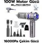 Blackbird Game Center MK-5803 16000PA Kablosuz Araç Süpürgesi | 3 Kademeli Güç | Şarjlı El Süpürgesi
