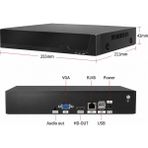 Blackbird Game Center O-Kam ZR-4010 Nvr Wifi Kayıt Cihazı 10 Kanal Ip Kamera Uyumluluğu - Siyah