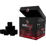 Blackcoco's CUBES26 Nargile Kömürü 1 kg Kokusuz, Uzun Yanma Süresi ve Düşük Kül Oranı