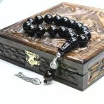 Blackcraft Erzurum Oltu Taşı Damla İmameli Maskot Boy Tespih