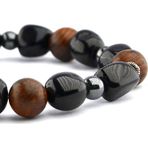 BlackCraft Kuka ve Oltu Taşı Bileklik