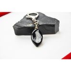 BlackCraft Vav Desen Oltu Taşı Anahtarlık